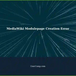 Error Creating Modulepage MediaWiki: Lua Process Open Failure
