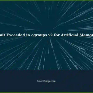 Memory Allocation Exceeds Memory Limit in cgroups v2 for Artificial Memory Load App