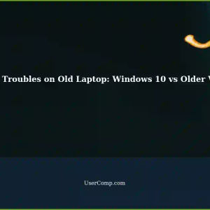 Windows 10 vs Older Versions: Tackling Memory Issues on a 2013 Laptop