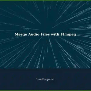 Merging Multiple Audio Files with FFmpeg: A Step-by-Step Guide