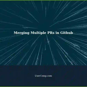 Github Branch Protection: Possible Solutions for Merging Multiple PRs