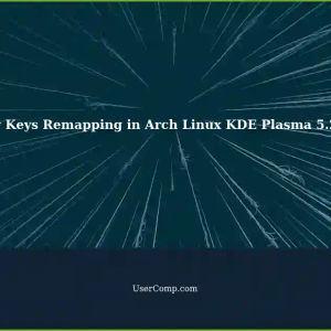 Remapping Key Combination: Meta + Arrow Keys in Arch Linux KDE Plasma 5.27 Wayland