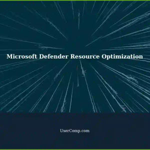 Optimizing Microsoft Defender: Troubleshooting High Resource Usage