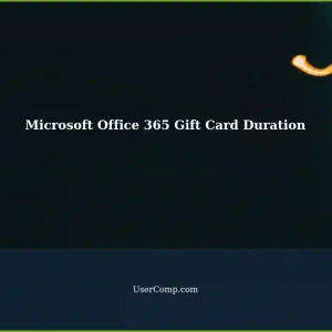 What is the Maximum Time Duration for Prepaid Microsoft Office 365 Home Subscription Gift Cards?