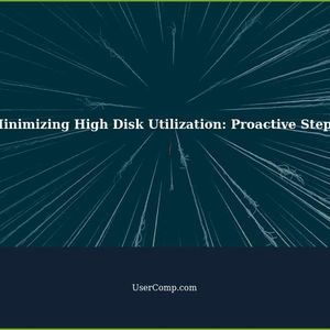 How to Minimize High Disk Utilization: Proactive Steps for Optimal Performance