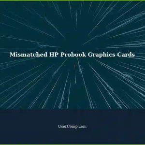 Bought Used HP Probook with i5 Processor and UHD Graphics Card, but Iris Xe Graphics Suggested