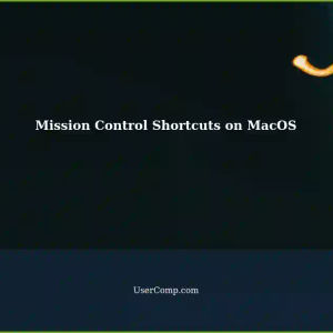 Mapping Mission Control Keyboard Shortcuts on MacOS