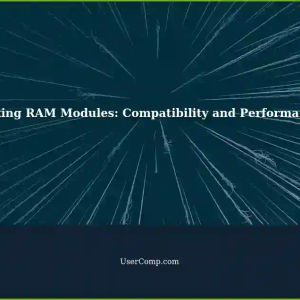 Mixing RAM Modules with Different Capacities and Latencies: Ensuring Compatibility and Good Performance