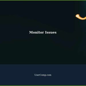 Monitor Stopped Working After Configuration Change