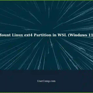 Mounting Encrypted Linux ext4 Partition in WSL (Windows 11) - techsupport