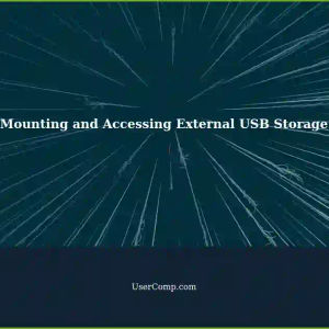 USB Disk Not Showing Data: How to Mount and Access External Storage