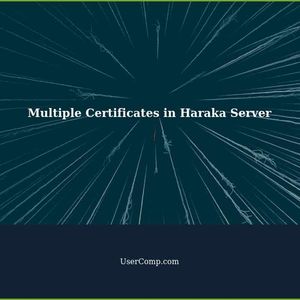 Using Multiple Certificates in Haraka Server