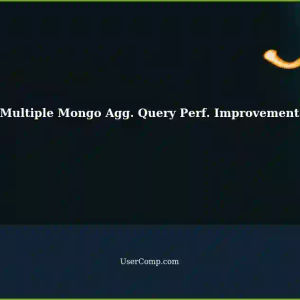 Improving Performance of Multiple MongoDB Aggregation Queries
