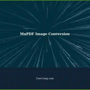 MuPDF: Multi-page PDF Image Conversion with MuTools