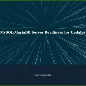 Waiting for MySQL/MariaDB Server to Become Ready for Performance Updates