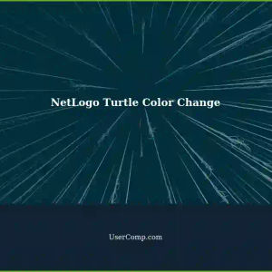 Change Turtle Color Based on Patch Touching in NetLogo