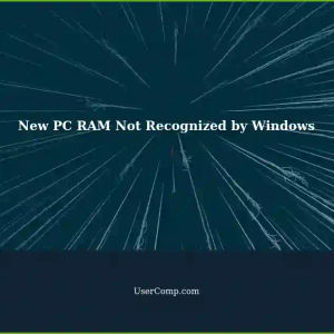 New PC with 16GB Velvet RAM Sticks Not Recognized by Windows
