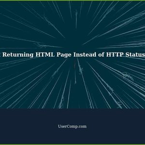 Troubleshooting Nginx: HTML Page Returned Instead of Expected HTTP Status Code