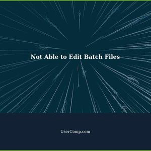 Not Able to Edit Batch Files: Association with Notepad Missing [Windows 11]