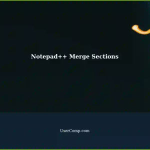 Using Notepad++ for Merging Two Sections on One-Line Delimited