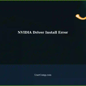 NVIDIA Driver Install Failing: Kernel Module Build Error on Linux