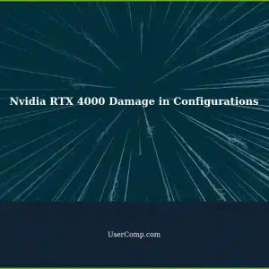 New Nvidia RTX 4000 GPU Causing Damage in Configurations: A Solution