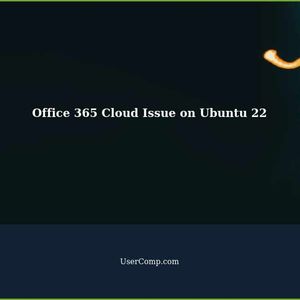 Ubuntu 22: Microsoft Office 365 Cloud Not Working - Fix Now