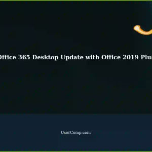 Updating Office 365 Desktop Applications on a Licensed Laptop with Office 2019 Plus