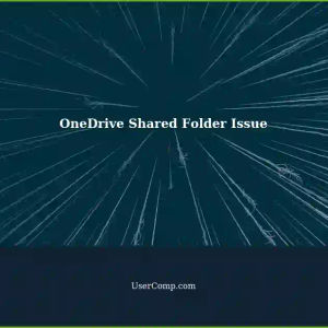 OneDrive: Shared Folder Not Completely Visible