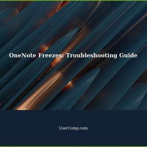 Troubleshooting OneNote Freezes: How to Resolve the Issue