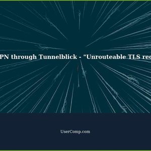 OpenVPN through Tunnelblick - "Unrouteable TLS received" connecting to Riseup VPN