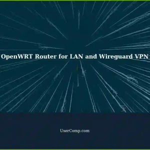 Setting up Access Devices with OpenWRT Router for LAN and Wireguard VPN
