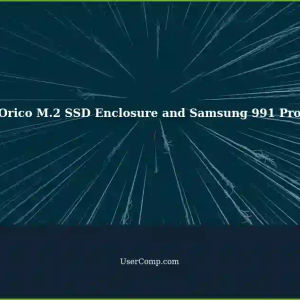 Using Orico M.2 SSD Enclosure with Realtek RTL9210B Controller and Samsung 990 Pro 4TB NVMe SSD