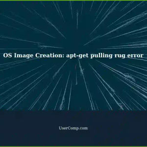 Workaround for 'apt-get pulling rug' error during OS image creation