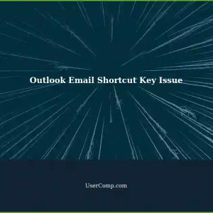 New Outlook Email Shortcut Key Search Text Not Working: A Fix for F4