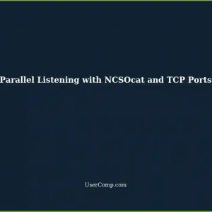 Parallel Listening with NCSOcat and TCP Ports: Sending Data on Linux