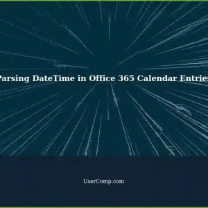Resolving Issues with Parsing Exact PowerShell DateTime in Office 365 Calendar Entries
