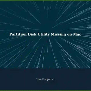 Missing Partition Disk Utility on Mac: A Common Issue with SSD Installation