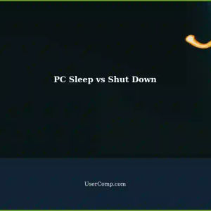 Is It More Efficient to Put a PC to Sleep Rather Than Shut It Down?