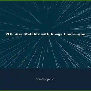 Size Stability in PDF-Raster Image-PDF Round Trip using pdfimages and Magick