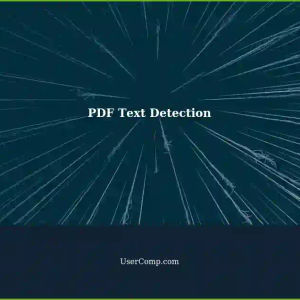 Checking if PDFs Contain Embedded Text: A Tech Support Guide