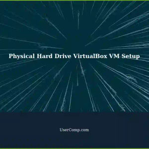 Using a Physical Hard Drive with VirtualBox VM on openSUSE Tumbleweed and Windows Dual-Boot Setup