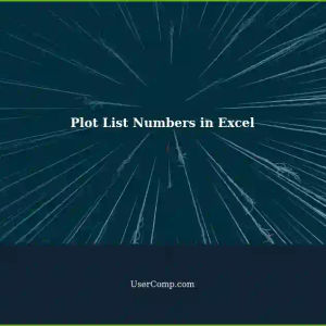 Quick and Easy: Plot Copied List Numbers as Line Chart in Excel