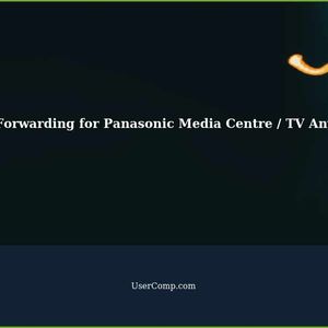Correct Port Forwarding Rules for Panasonic Media Centre / TV Anytime
