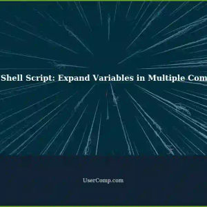 POSIX Shell Script: Expand Multiple Command Arguments Variables Later