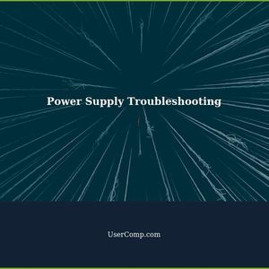 Troubleshooting Power Supply Problems: A Comprehensive Guide
