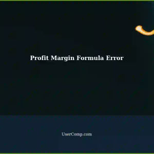 Calculating Profit Margin: Error in Formula with Purchase Price, Actual Sell Price, and Quantity