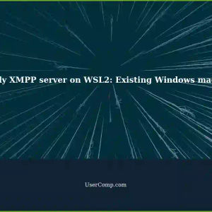 Setting up Prosody XMPP server on WSL2: Unknown address for existing Windows machines