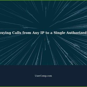 How to Proxy Calls from Any IP to Exit from a Single, Authorized IP to a Customer's Webserver