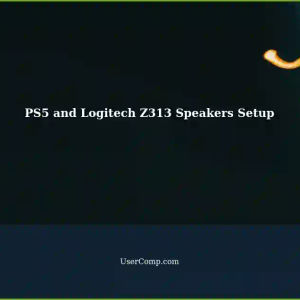 Integrating PS5 with Logitech Z313 Speakers on LG UltraGear Monitor